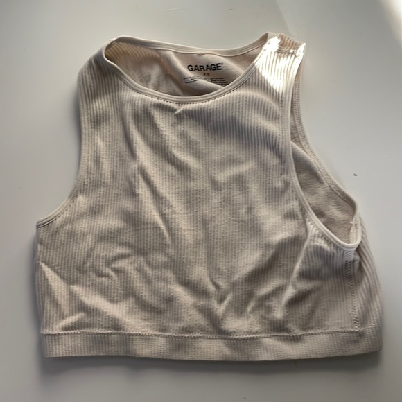 Garage Crop Muscle Tank - Picture 2 of 4